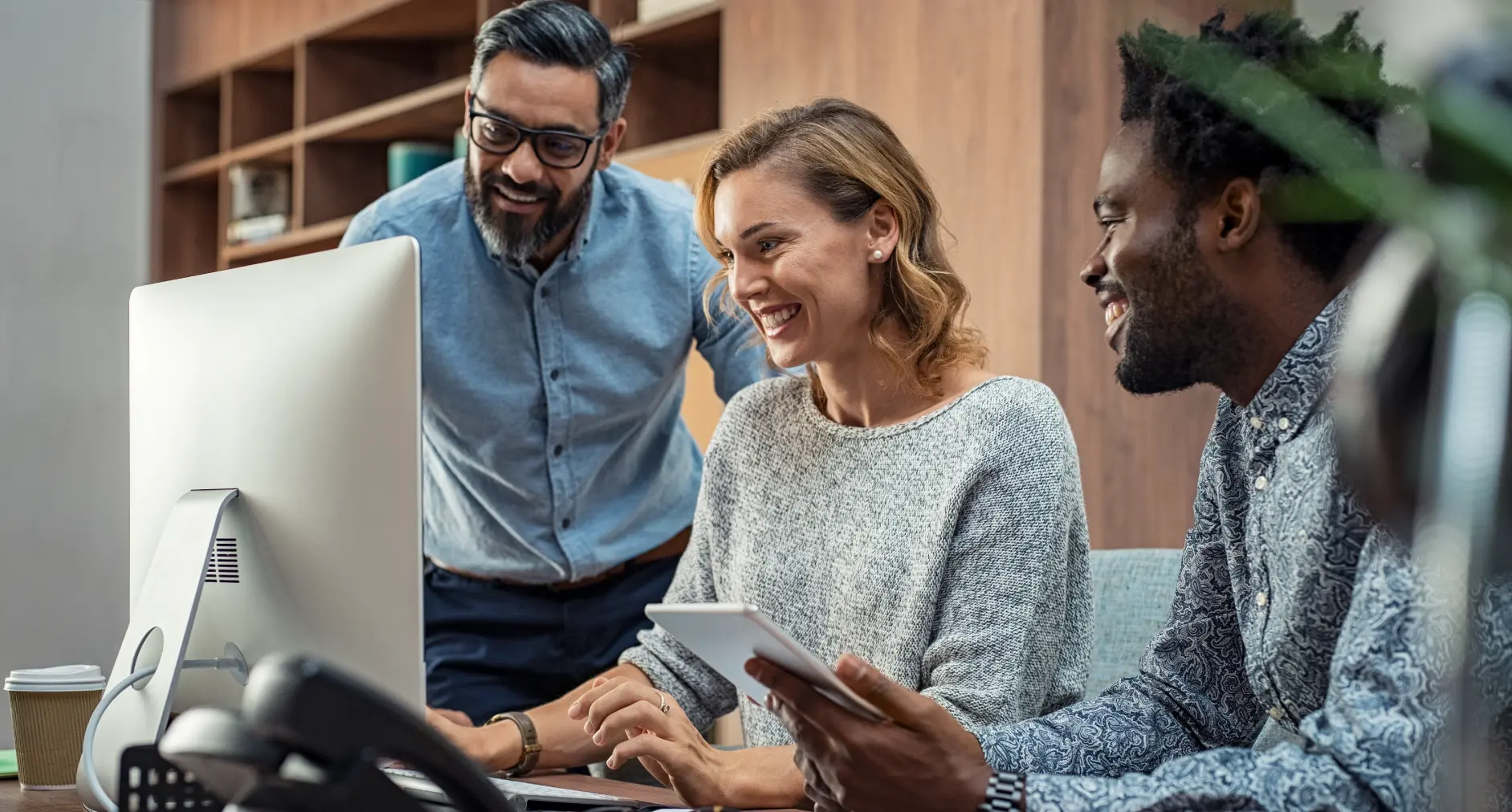 L'équipe EAM Consulting réunie